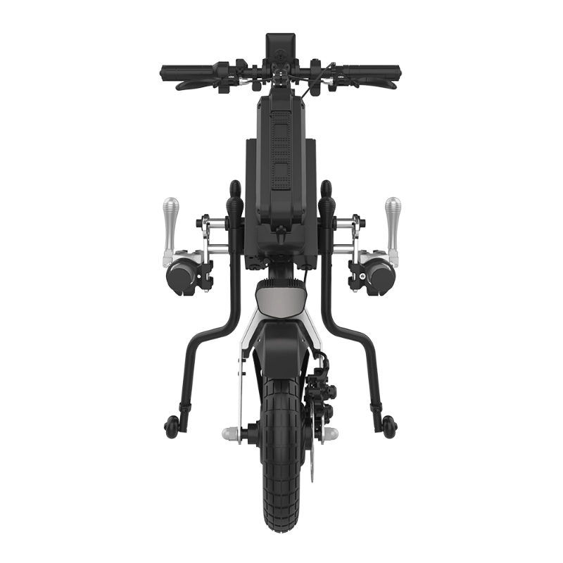 Przystawka elektryczna do wózka Rehasense PAWS City 12″ – podłączanie ręczne, kierownica standardowa, rama 295–540 mm