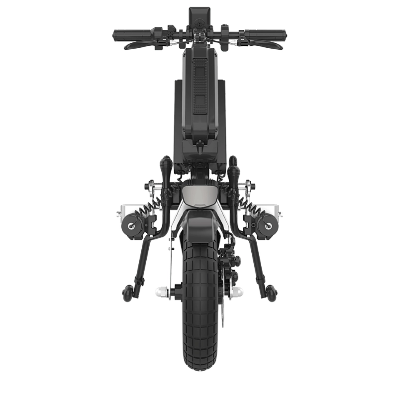 Przystawka elektryczna do wózka Rehasense PAWS City 14″ – podłączanie ręczne, kierownica standardowa, rama 240–300 mm