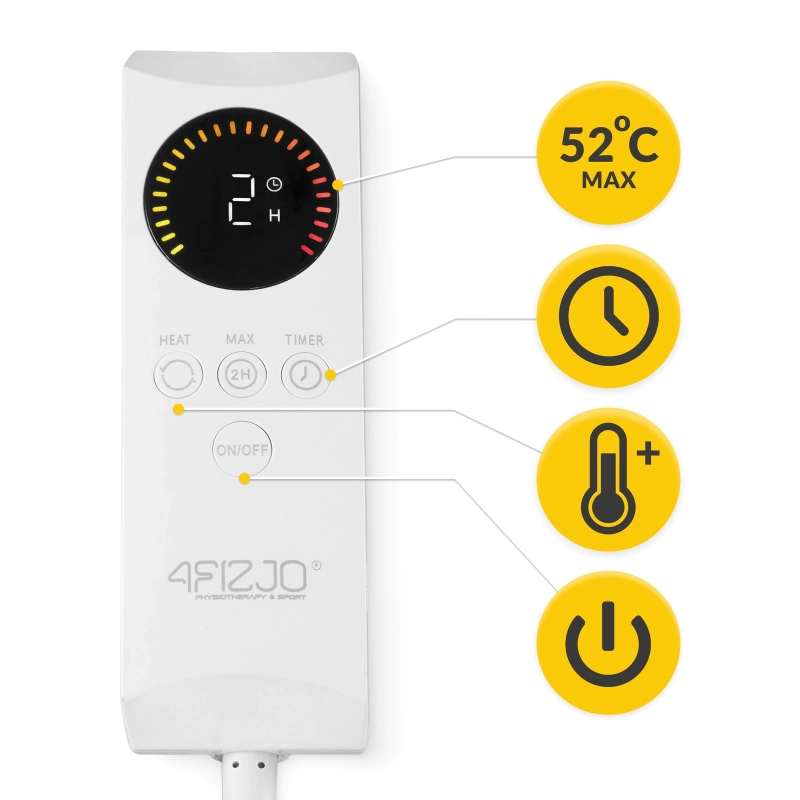 Koc elektryczny grzewczy 180 × 130 cm