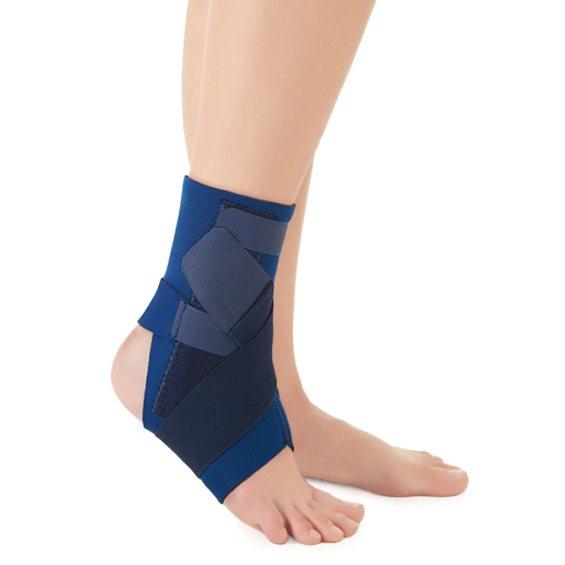 Orteza stawu skokowego Dr.Med DR-A002 – stabilizator z szynami bocznymi i taśmą dociągową