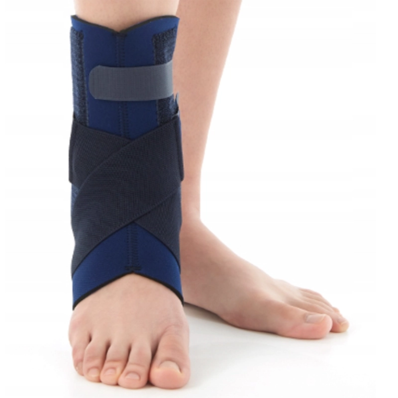 Orteza stawu skokowego Dr.Med DR-A002 – stabilizator z szynami bocznymi i taśmą dociągową